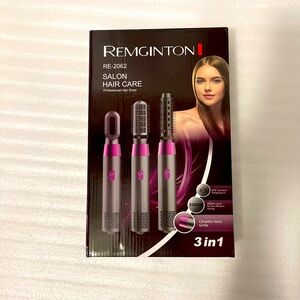 Remington 3-in-1 Salon Hair Care Set - Black and Pink